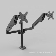 China Bulk Sale Extendable Desktop Dual LCD LED Monitors Arm Bracket